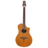 Ray Majors - 2004 Line 6 Variax Acoustic 700 guitar, made in Korea; Body: natural top on brown back,