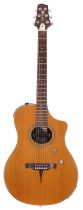 Ray Majors - 2004 Line 6 Variax Acoustic 700 guitar, made in Korea; Body: natural top on brown back,