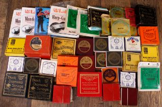 Selection of vintage guitar and other stringed instruments strings to include Guild, Gretsch,