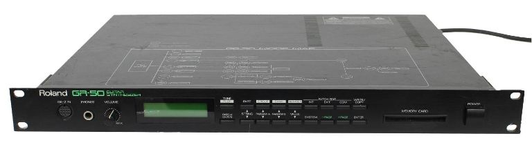 Roland GR-50 Guitar Synthesizer rack unit *Please note: Gardiner Houlgate do not guarantee the