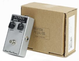British Pedal Company Pepbox Rush guitar pedal, boxed *Please note: Gardiner Houlgate do not