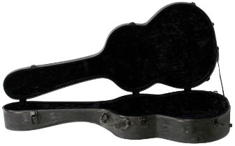 Hard case for a 16" body archtop or acoustic guitar