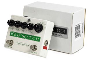 Red Witch Pentavocal Tremolo guitar pedal *Please note: Gardiner Houlgate do not guarantee the