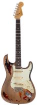 2006 Fender Custom Shop Rory Gallagher Stratocaster electric guitar, made in the USA; Body: sunburst