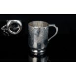 Walker and Hall Sterling Silver Cup With