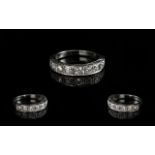 18ct White Gold - Attractive Diamond Set