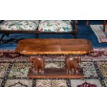 A Early 20th Century Coffee Table Shaped