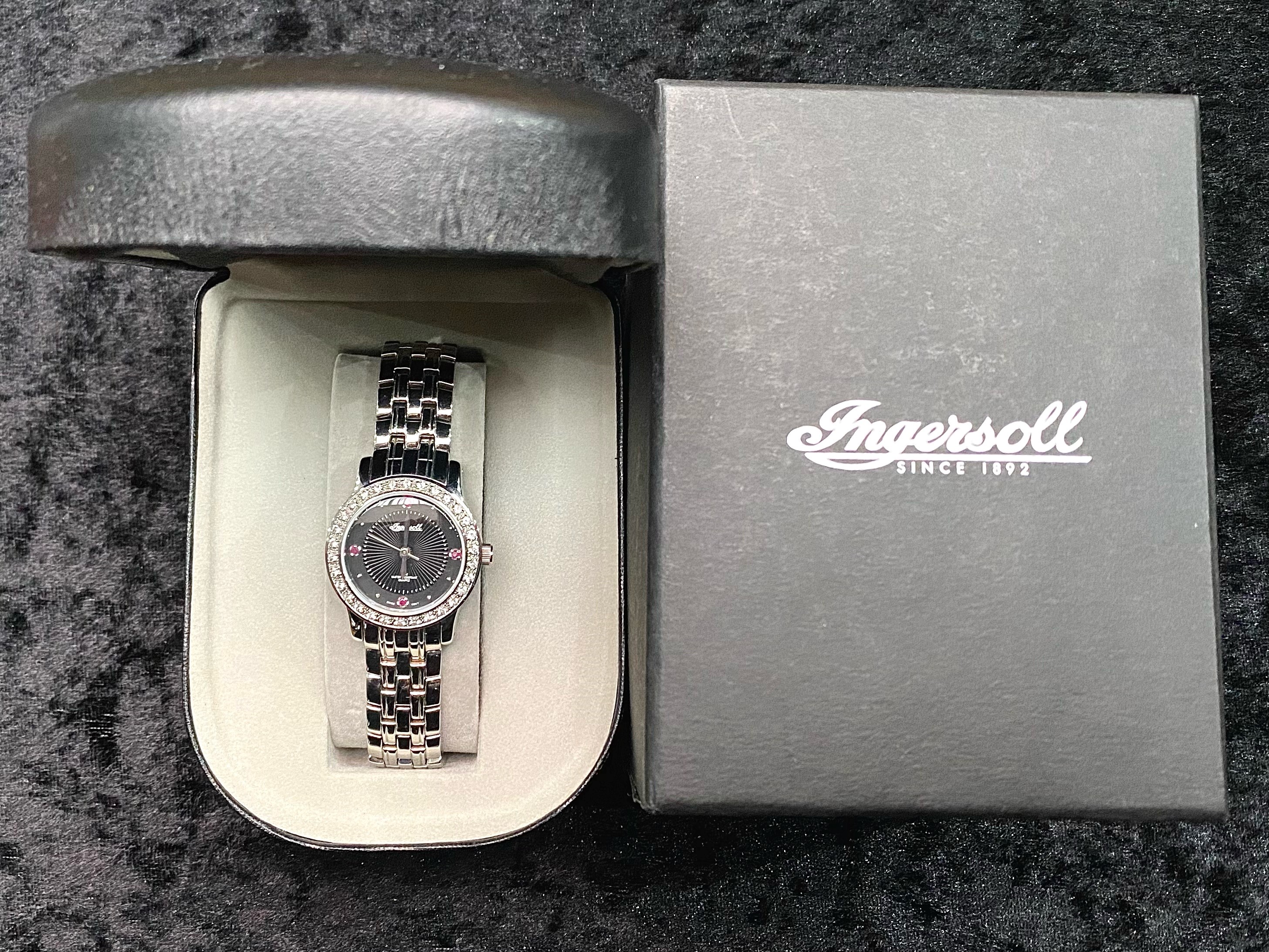 Ingersoll Ladies Stainless Steel Diamond Set Quartz Wrist Watch, Model No. IG0471. - Image 3 of 6