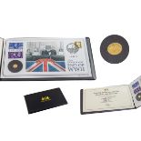 Harrington & Byrne 2020 75th Anniversary of VE Day Fine Gold Proof Coin Cover.