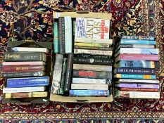 Large Collection of Hardback Books, including biographies 'Our Betty', Peter Sellers, Iris Murdoch,