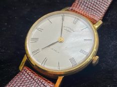Gent's Rotary Wrist Watch, 17 jewels, Swiss made, No. 332 5018.