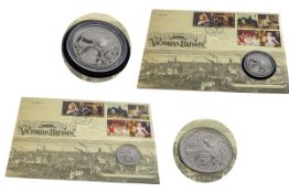 Royal Mint Queen Victoria Brilliant Uncirculated Coin Cover x 2.