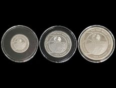 The 50th Anniversary of the Moon Landing (The First) Solid Silver Proof Coin Collection.