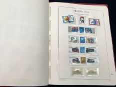 Stamp interest: Lighthouse Germany DDR illustrated stamp album for 1980 to 1984 - Well presented