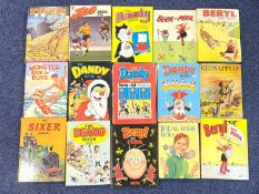 Collection of Beno & Dandy Hardback Annuals - Various years, together with Beryl The Peril, Jag,