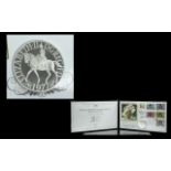 Harrington & Byrne 2022 Queen Elizabeth II's Coronation Anniversary Silver Proof Coin Cover,