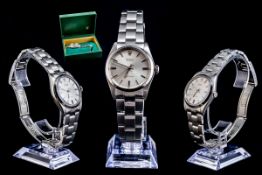 Rolex Oyster Gents Automatic Precision Stainless Steel Wrist Watch. Watch No 349454, Model 6426.
