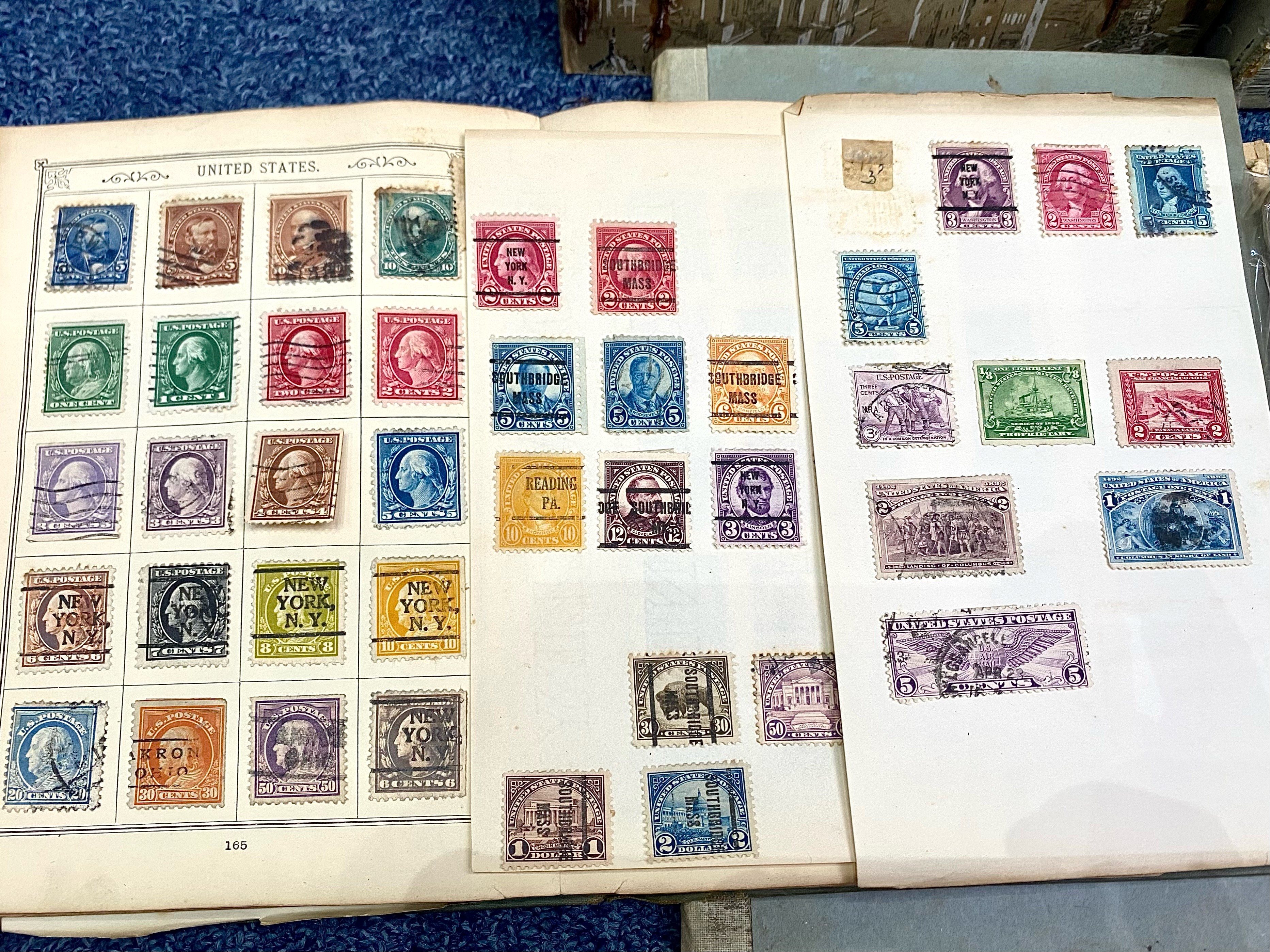 Box Containing a Quantity of Stamps & Related Ephemera, - Image 2 of 4