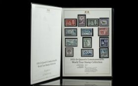 Harrington & Byrne 1953 - 1954 Queen's Commonwealth World Tour Stamp Collection.