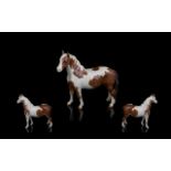 Beswick Handpainted Pony Figure 'Pinto P