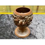 North African Carved Goblet continuous f