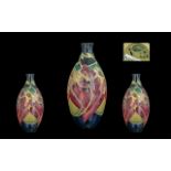 Moorcroft Bottle Shaped Tube lined Moder