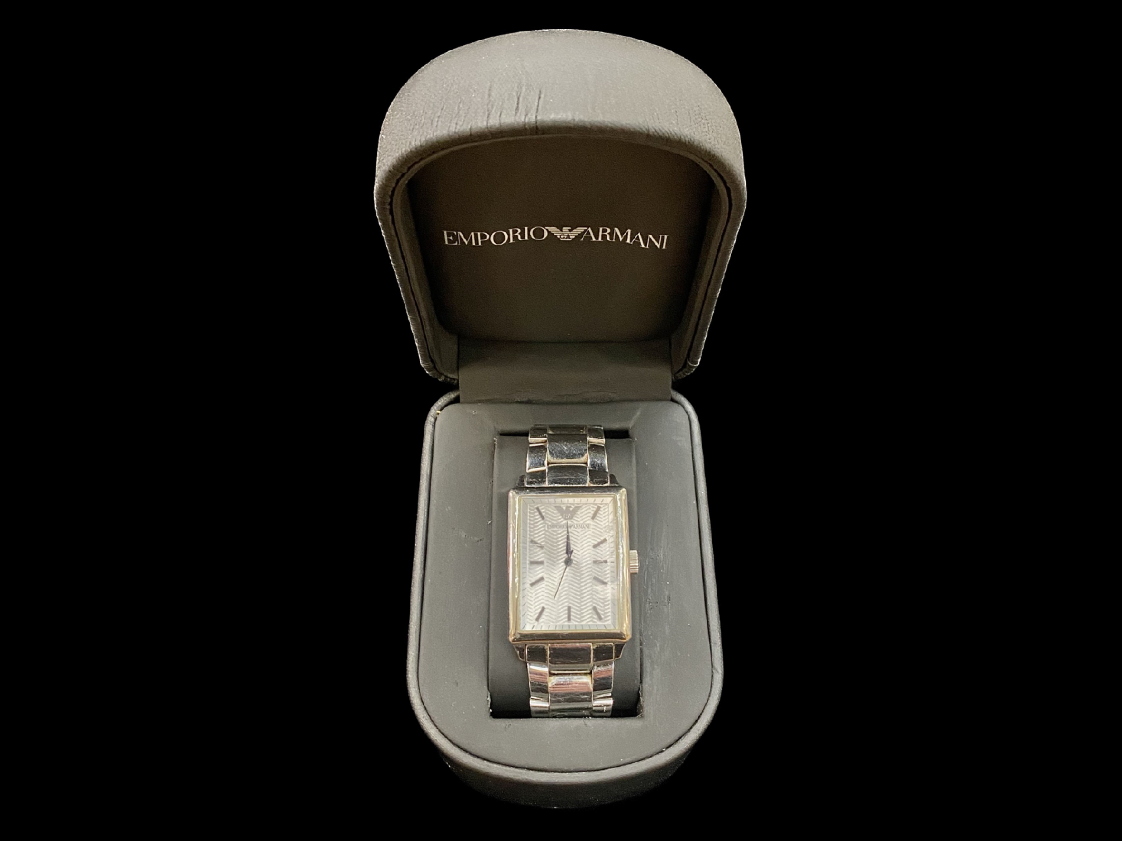 Emporio Armani Gent's Watch, silver tone - Image 4 of 4