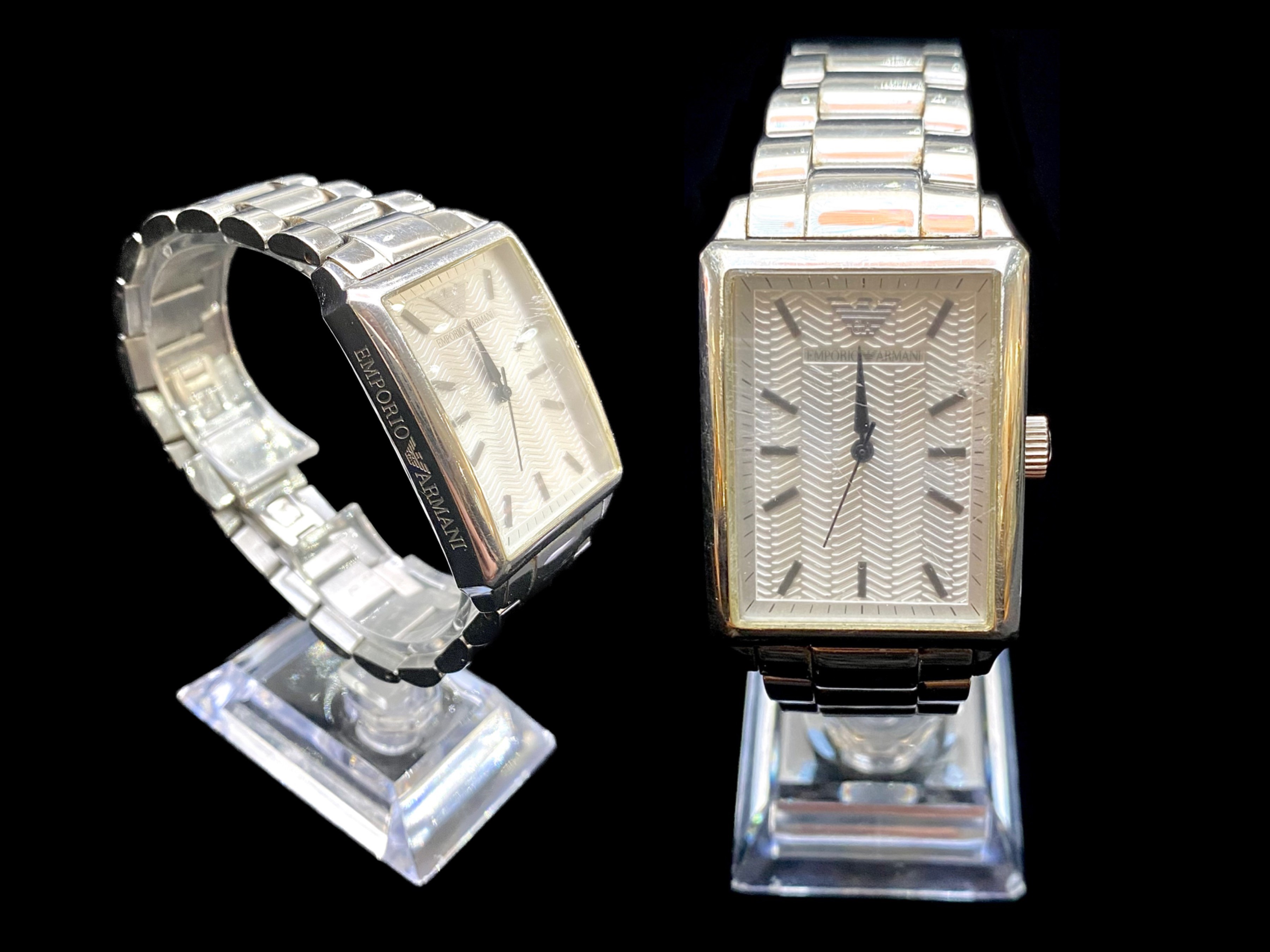 Emporio Armani Gent's Watch, silver tone