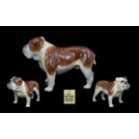 Beswick Hand Painted Dog Figure ' Bulldog ' Model 965.