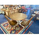 Ercol Table & Four Chairs.