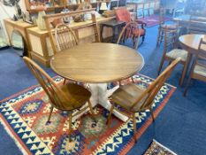 Ercol Table & Four Chairs.