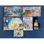 Collection of Boxed Lego Sets, comprising City Alarm No. 3865, Minecraft No. 21185, Batman No.
