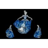 Swarovski Disney Limited Edition Blue and Clear Crystal Figure 'Cinderella',