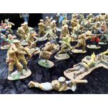 Military Interest - Collection of Lead Military Figures, makes to include Corgi, Britain's,