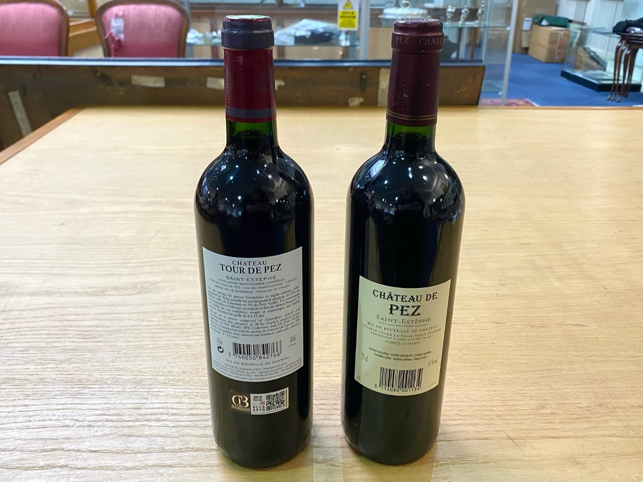 Two Bottles of Quality Red Wine, comprising Chateau de Pez 2013 and Chateau Tour De Pez 2016. - Image 2 of 2