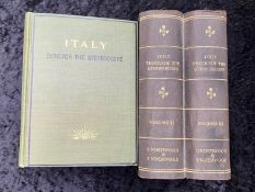 Underwood & Underwood - Italy Through the Stereoscope, handpainted Stereoscopes Volume I,