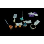 Collection Of 9ct Gold Jewellery All With Gemporia Certificates,