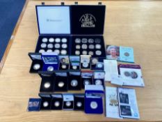 Collection of Modern Silver Coins, Royal Mint & Westminster.