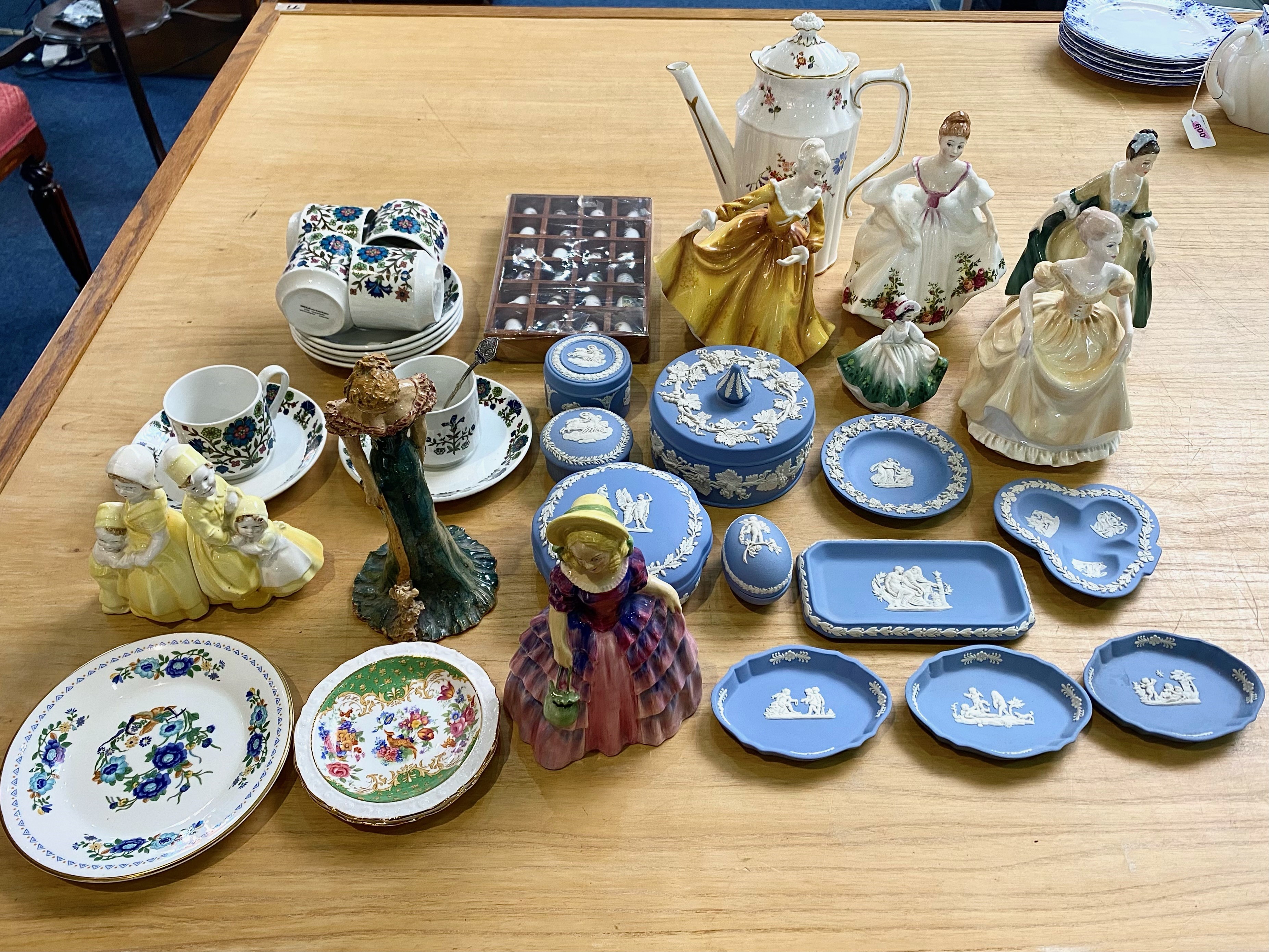 Collection of Assorted Porcelain including a quantity of Blue Jasper Wedgwood, - Image 2 of 5