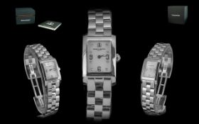 Baume and Mercier Ladies Stainless Steel Wrist Watch (Hampton), watch no.