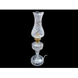 Waterford Crystal Inishturk Lamp, Waterford Crystal Inishturk Lamp, beautifully cut crystal,