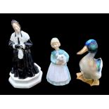 A Collection of Royal Doulton Figures to include Drake Duck HN807,