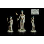 Wedgwood Hand Painted Ltd Edition Numbered Porcelain Figure ' Legends of the Nile ' Akenaten.