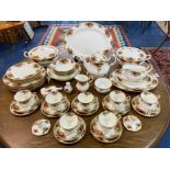 Royal Albert Old Country Roses Dinner/Tea Service, comprising Tea Pot, Milk Jug, Sugar Bowl,