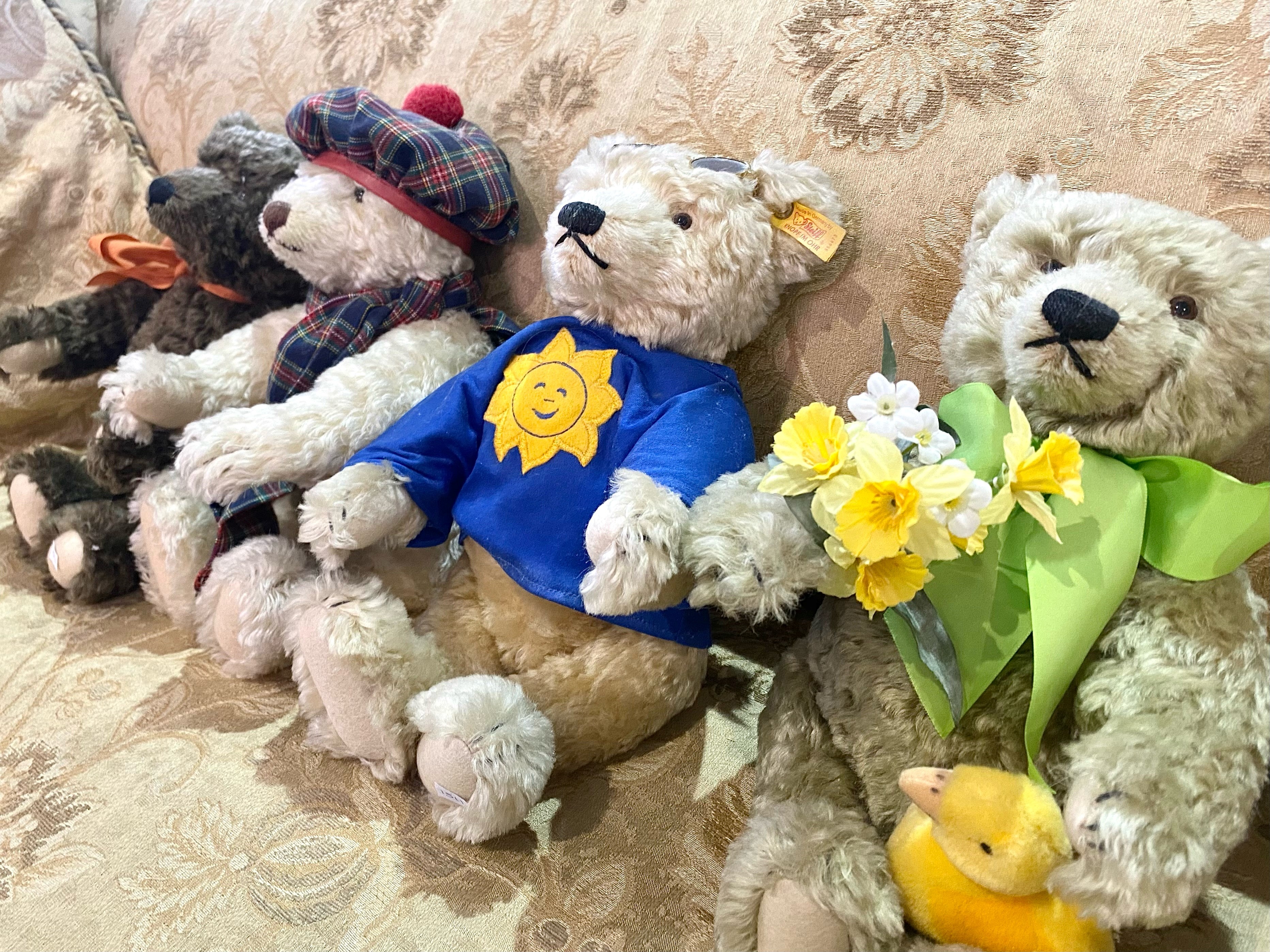 Four Steiff Teddy Bears, - Image 2 of 2