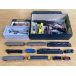 Box Containing a Collection of Railway Related Items, to include carriages, rolling stock,