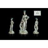 Wedgwood Hand Painted Ltd Edition / Numbered Porcelain Figure ' Legends of the Nile ' Nefertiti.