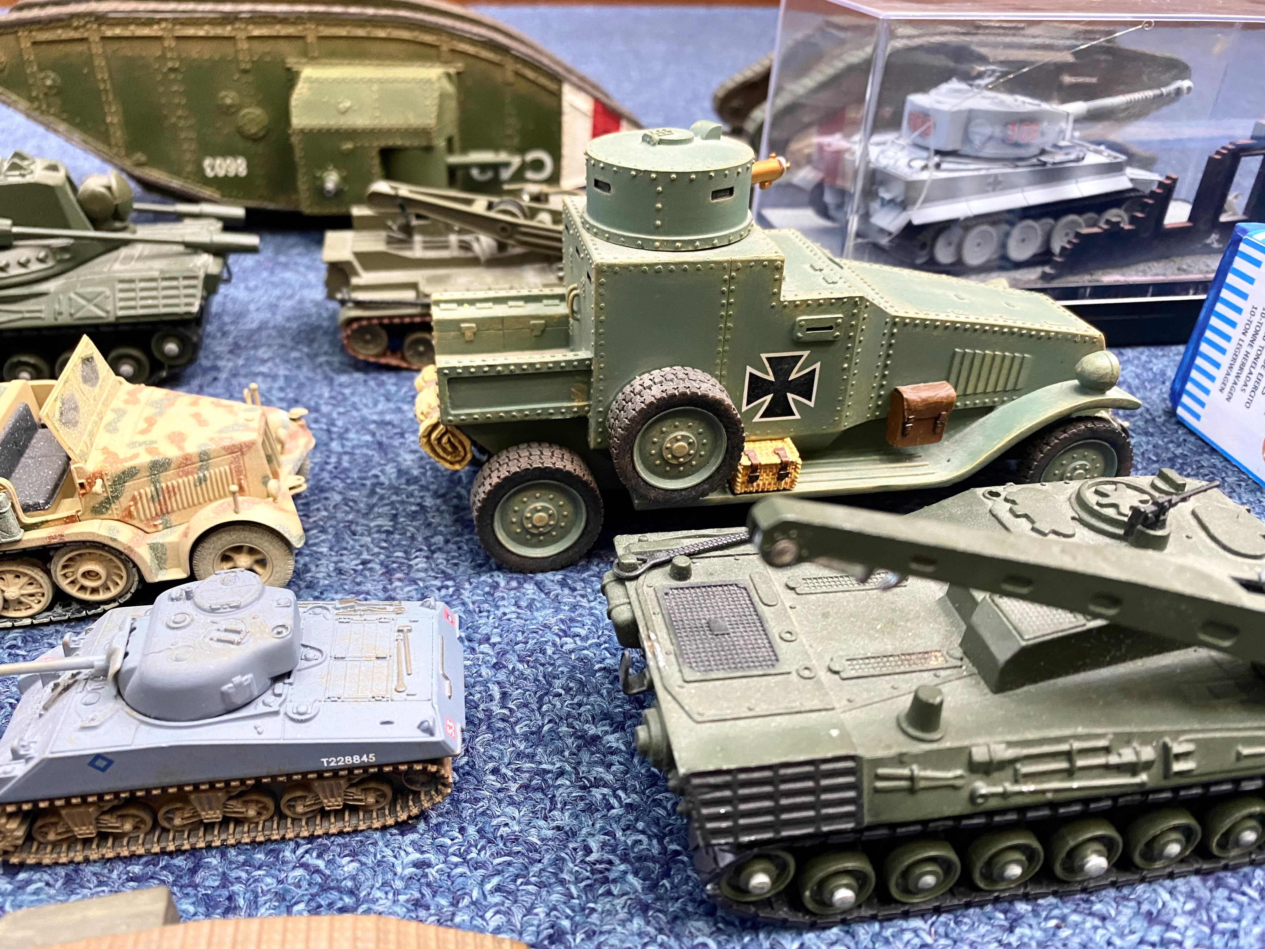 WWI Interest - Large Collection of Military Figures & Vehicles, including tanks, jeeps, trucks, - Image 3 of 4