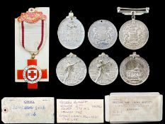 Collection of WWII Medals, comprising Canadian Volunteer Service Medal,