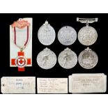 Collection of WWII Medals, comprising Canadian Volunteer Service Medal,